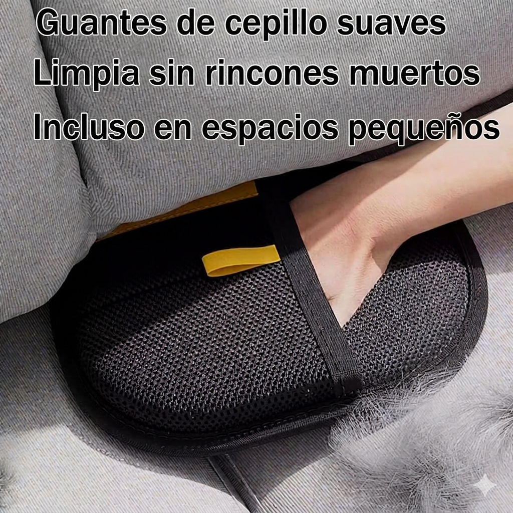 Guante Removedor de Pelo 2 en 1