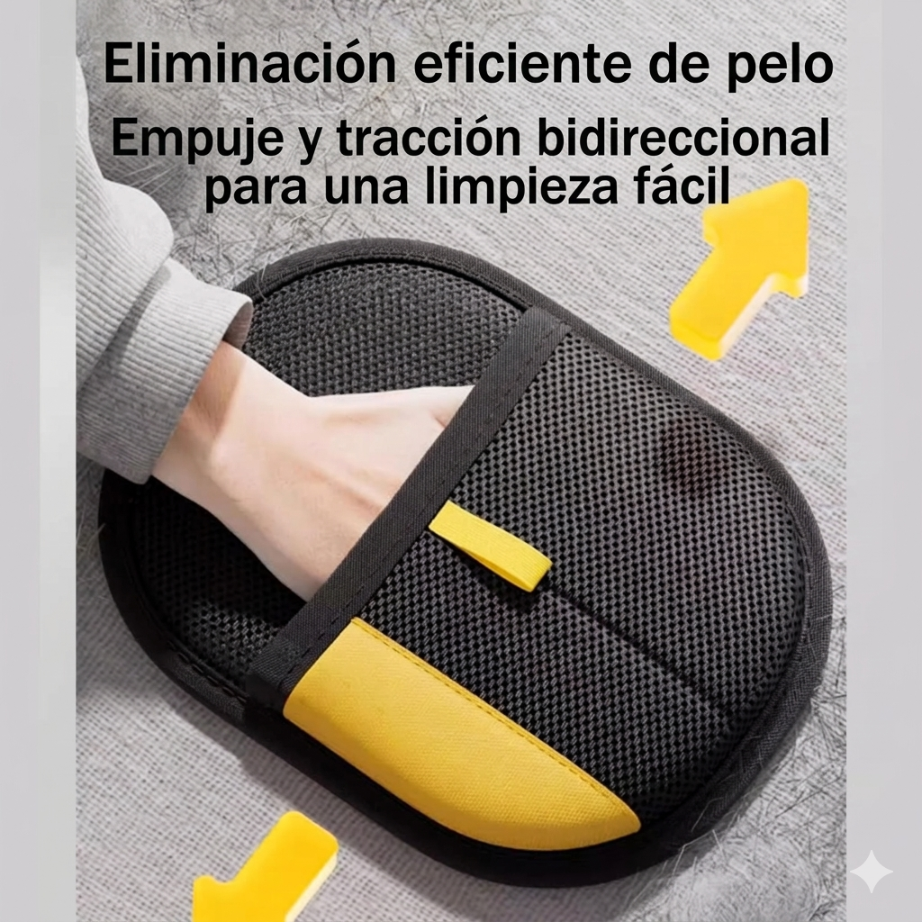 Guante Removedor de Pelo 2 en 1